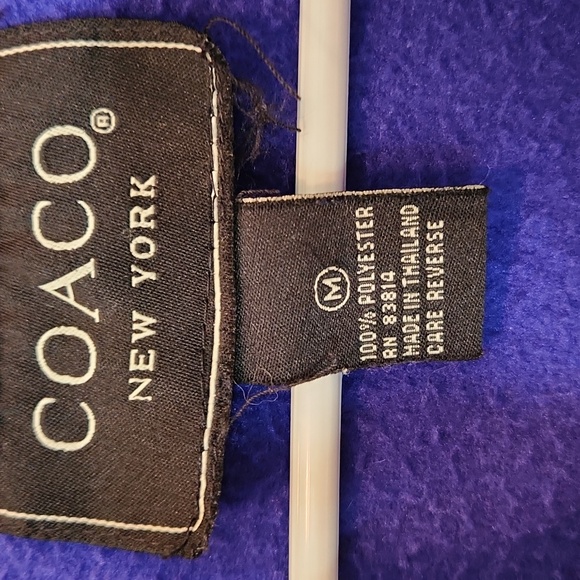 COACO New York Purple Fleece Hoodie - Picture 4 of 4